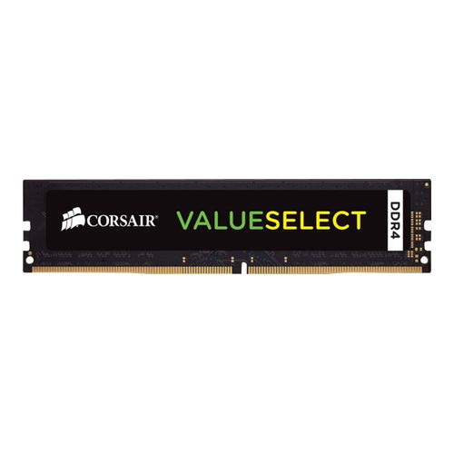 CORSAIR Value Select - DDR4 - module - 4 Go - DIMM 288 broches - 2666 MHz / PC4-21300 - CL18 - 1.2 V - mémoire sans tampon - non ECC