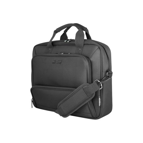 Urban Factory Mixee Toploading Laptop Bag 17.3" Black - Sacoche pour ordinateur portable - 17.3" - noir