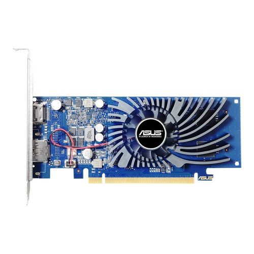 ASUS GT1030-2G-BRK - Carte graphique - GF GT 1030 - 2 Go GDDR5 - PCIe 3.0 profil bas - HDMI, DisplayPort