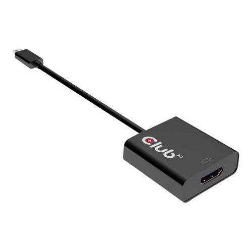Club 3D USB 3.1 Type C to HDMI 2.0 UHD 4K Active Adapter - Adaptateur vidéo externe - USB-C 3.1 - HDMI