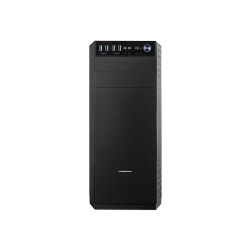 MODECOM OBERON Pro - Tour - ATX - pas d'alimentation - noir - USB/Audio