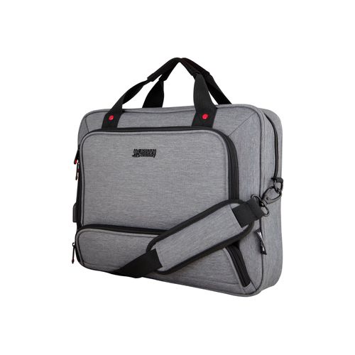 Urban Factory Mixee Edition Toploading Laptop Bag 15.6" Grey - Sacoche pour ordinateur portable - 15.6