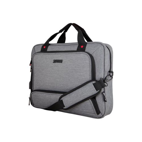 Urban Factory Mixee Edition Toploading Laptop Bag 14.1" Grey - Sacoche pour ordinateur portable - 13" - 14