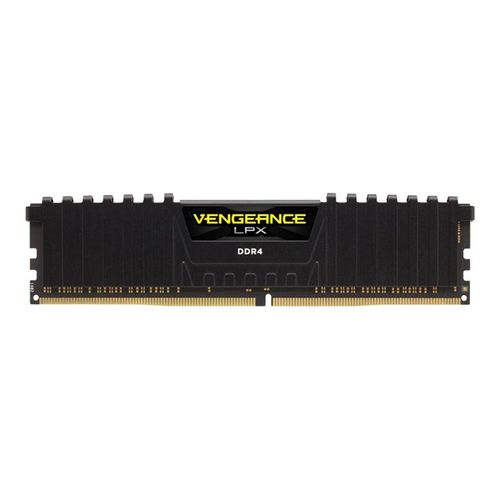 CORSAIR Vengeance LPX - DDR4 - module - 8 Go - DIMM 288 broches - 3000 MHz / PC4-24000 - CL16 - 1.35 V - mémoire sans tampon - non ECC - noir