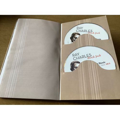 Livret +2 Cd Ray Charles Black Jack