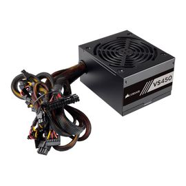 CORSAIR VS Series VS450 - Alimentation électrique (interne) - ATX12V 2.31/ EPS12V 2.92 - 80 PLUS - CA 100-240 V - 450 Watt - PFC active - Royaume-Uni