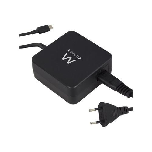 Ewent EW3980 USB Type-C Notebook charger - Adaptateur secteur - CA 100-240 V - 65 Watt