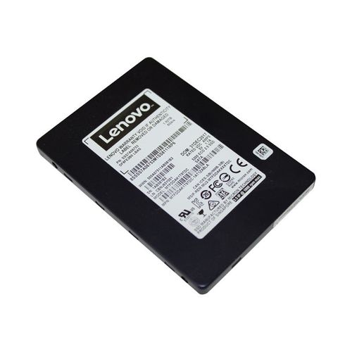 Lenovo ThinkSystem 5200 Entry - SSD - chiffré - 960 Go - échangeable à chaud - 2.5" - SATA 6Gb/s - AES 256 bits - pour ThinkAgile VX 1SE Certified Node; ThinkAgile VX1320 Appliance; ThinkSystem...