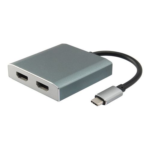 equip - Adaptateur vidéo externe - USB-C - 2 x HDMI