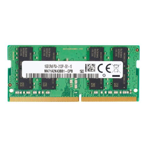 HP - DDR4 - module - 4 Go - SO DIMM 260 broches - 2666 MHz / PC4-21300 - 1.2 V - mémoire sans tampon - non ECC - pour Elite Slice, Slice for Meeting Rooms G2, Slice G2; EliteDesk 705 G4...