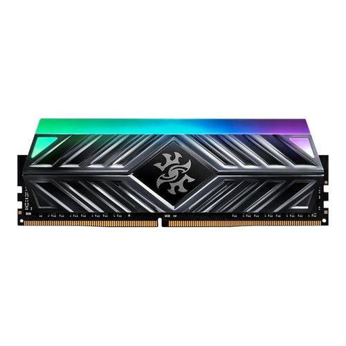 XPG SPECTRIX D41 - DDR4 - module - 8 Go - DIMM 288 broches - 3200 MHz / PC4-25600 - CL16 - 1.35 V - mémoire sans tampon - non ECC - gris titane