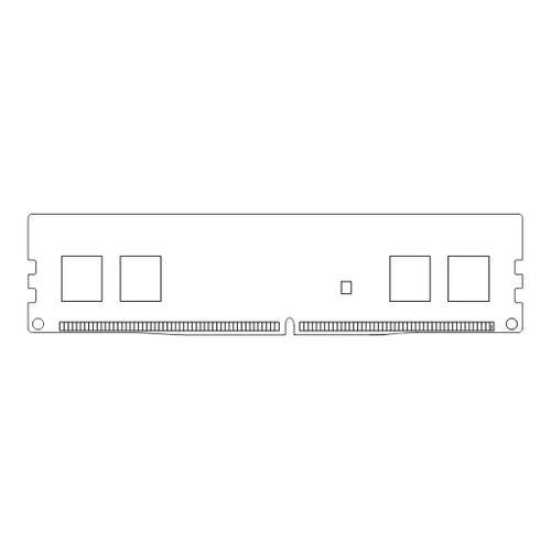Samsung - DDR4 - module - 4 Go - DIMM 288 broches - 2666 MHz / PC4-21300 - CL19 - 1.2 V - mémoire sans tampon - non ECC