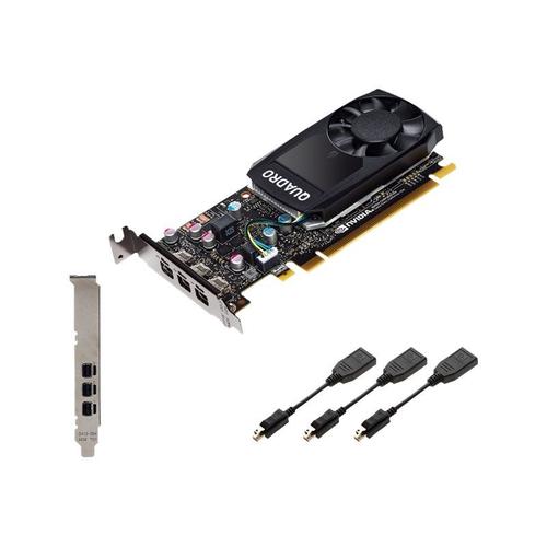 NVIDIA QUADRO P400 - Carte graphique - Quadro P400 - 2 Go - PCIe x16 profil bas - 3 x Mini DisplayPort - pour PRIMERGY RX1330 M4, RX2520 M5, RX2530 M4, RX2530 M5, RX2540 M5, RX2540 M6, TX1320 M4