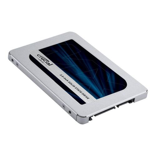 Crucial MX500 - SSD - chiffré - 2 To - interne - 2.5" - SATA 6Gb/s - AES 256 bits - TCG Opal Encryption 2.0