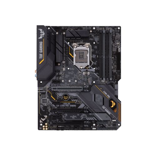 ASUS TUF Z390-PRO GAMING - Carte-mère - ATX - LGA1151 Socket - Z390 Chipset - USB 3.1 Gen 1, USB 3.1 Gen 2 - Gigabit LAN - carte graphique embarquée (unité centrale requise) - audio HD (8 canaux)