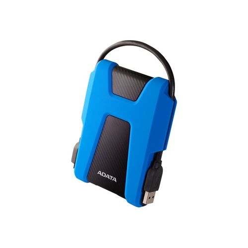 ADATA HD680 - Disque dur - chiffré - 2 To - externe (portable) - USB 3.1 - AES 256 bits - bleu