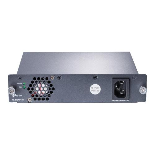 TP-Link TL-MCRP100 - V2 - alimentation - branchement à chaud / redondante (module enfichable) - 102 Watt