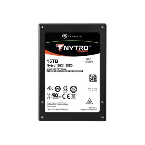 Seagate Nytro 3531 XS3200LE70014 - SSD - chiffré - 3.2 To - interne - 2.5" - SAS 12Gb/s - Self-Encrypting Drive (SED)