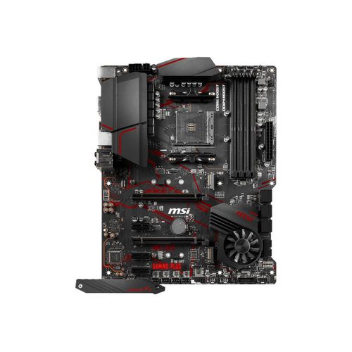 MSI MPG X570 GAMING PLUS - Carte-mère - ATX - Socket AM4 - AMD X570 Chipset - USB-C Gen2, USB 3.2 Gen 1, USB 3.2 Gen 2 - Gigabit LAN - carte graphique embarquée (unité centrale requise) - audio...
