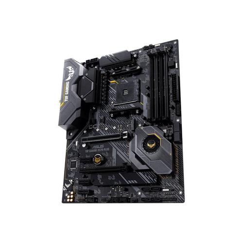 ASUS TUF GAMING X570-PLUS - Carte-mère - ATX - Socket AM4 - AMD X570 Chipset - USB-C Gen2, USB 3.2 Gen 1, USB 3.2 Gen 2 - Gigabit LAN - carte graphique embarquée (unité centrale requise) - audio...