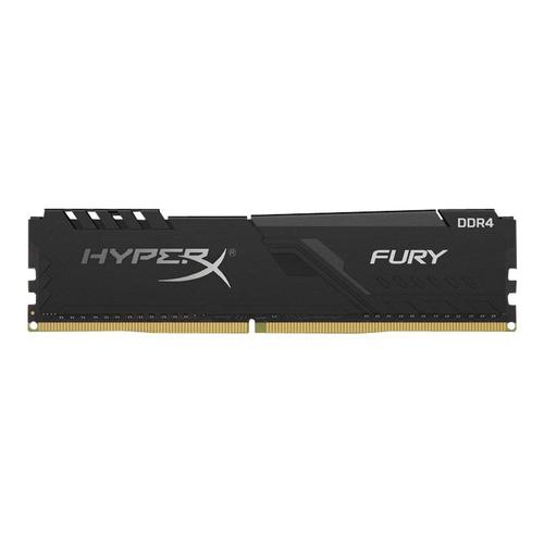 HyperX FURY - DDR4 - kit - 8 Go: 2 x 4 Go - DIMM 288 broches - 3000 MHz / PC4-24000 - CL15 - 1.35 V - mémoire sans tampon - non ECC - noir