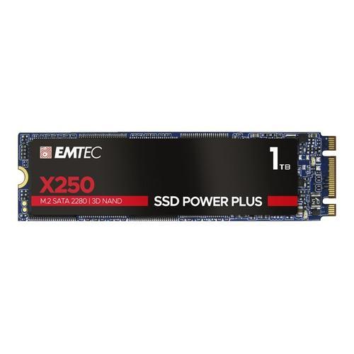 EMTEC SSD Power Plus X250 - SSD - 1 To - interne - M.2 2280 - SATA 6Gb/s