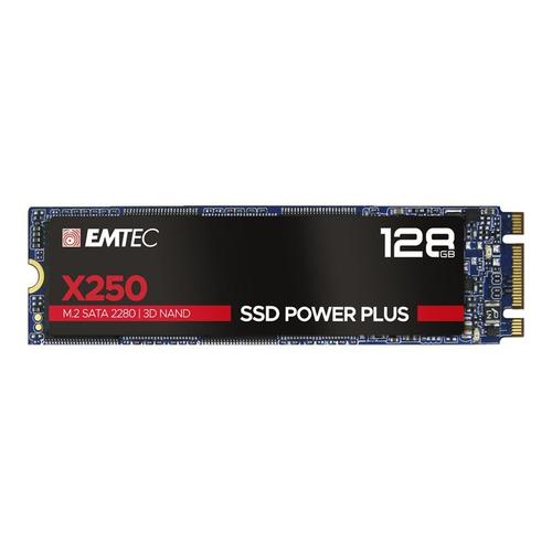 EMTEC SSD Power Plus X250 - SSD - 128 Go - interne - M.2 2280 - SATA 6Gb/s