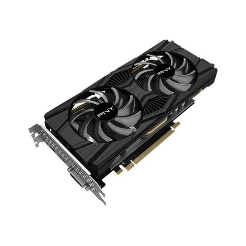 PNY GeForce GTX 1660 SUPER Dual Fan - Carte graphique - GF GTX 1660 SUPER - 6 Go GDDR6 - PCIe 3.0 x16 - DVI, HDMI, DisplayPort