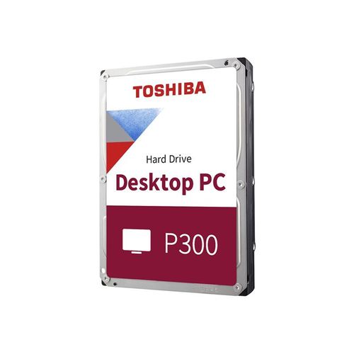 Toshiba P300 Desktop PC - Disque dur - 6 To - interne - 3.5" - SATA 6Gb/s - 5400 tours/min - mémoire tampon : 128 Mo