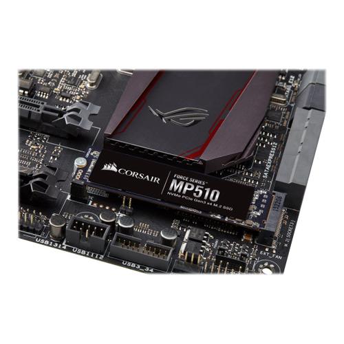 CORSAIR Force Series MP510 - SSD - 960 Go - interne - M.2 2280 - PCIe 3.0 x4 (NVMe)