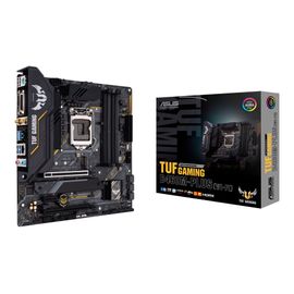 ASUS TUF GAMING B460M-PLUS (WI-FI) - Carte-mère - micro ATX - Socket LGA1200 - B460 Chipset - USB 3.2 Gen 1 - Gigabit LAN, Wi-Fi 6, Bluetooth - carte graphique embarquée (unité centrale requise)...