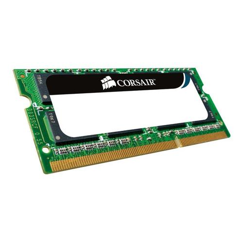 Mémoire 1 Go DDR2 Corsair Value Select VS1GSDS533D2 - SO DIMM 200 broches - 533 MHz / PC2-4200 - mémoire sans tampon - NON ECC