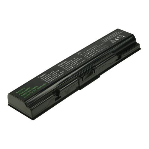 PSA - Batterie de portable - Lithium Ion - 6 cellules - 4600 mAh - noir - pour Dynabook Toshiba Satellite Pro A200, L300; Toshiba Satellite A200, A300, A305, A355, L305