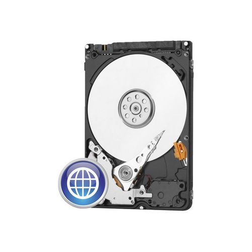 WD Blue WD2500BEVT - Disque dur - 250 Go - interne - 2.5" - SATA 3Gb/s - 5400 tours/min - mémoire tampon : 8 Mo