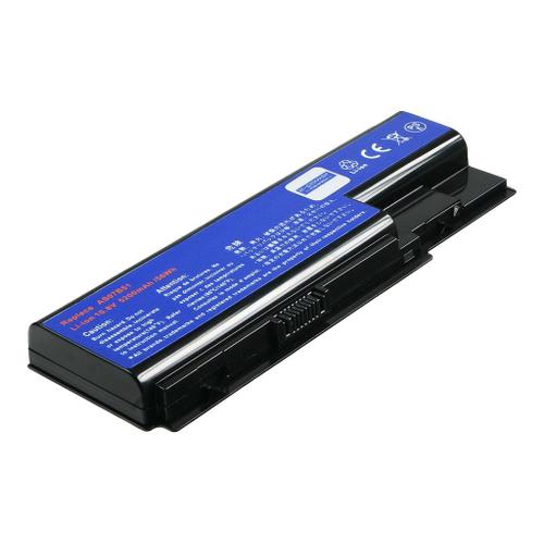 2-Power - Batterie de portable - Lithium Ion - 6 cellules - 5200 mAh - noir - pour Acer Aspire 5310, 5520, 5710, 5920