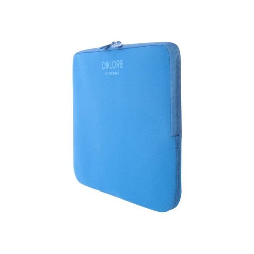 Tucano Second Skin Colore - Housse d'ordinateur portable - jusqu'à 15,6" - bleu