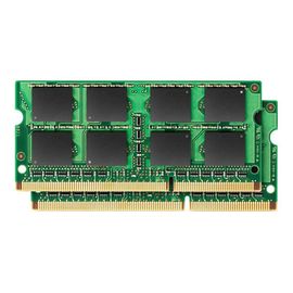 Apple - DDR3 - kit - 4 Go: 2 x 2 Go - SO DIMM 204 broches - 1066 MHz / PC3-8500 - mémoire sans tampon - non ECC - pour MacBook
