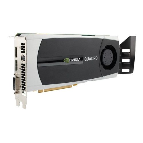 NVIDIA Quadro 6000 - Carte graphique - Quadro 6000 - 6 Go GDDR5 - PCIe 2.0 x16 - DVI, 2 x DisplayPort - pour Workstation Z420, Z620, z800, Z820