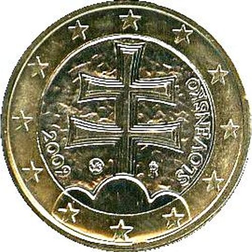 Slovaquie Pièce De 1 Euro 2009