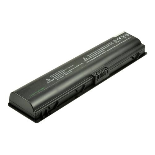 2-Power Internal Battery - Batterie de portable - Lithium Ion - 6 cellules - 5200 mAh - noir - pour HP Pavilion Laptop dv6545, dv6550, dv6561, dv6565, dv6575, dv6580, dv6630, dv6648, dv6655