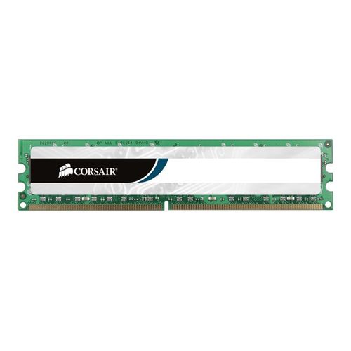 CORSAIR Value Select - DDR3 - module - 2 Go - DIMM 240 broches - 1333 MHz / PC3-10600 - CL9 - 1.5 V - mémoire sans tampon - non ECC