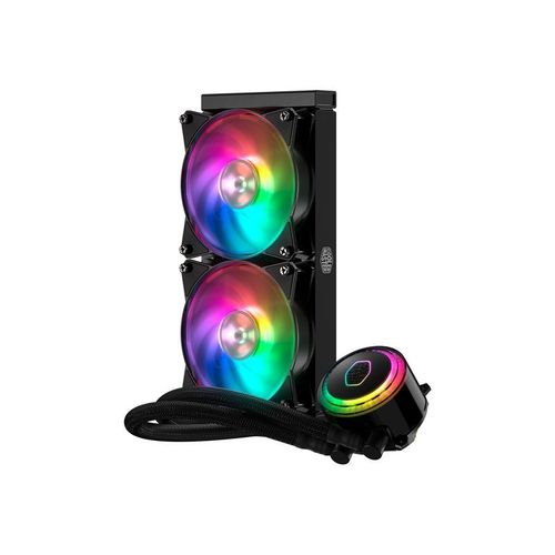 Cooler Master MasterLiquid ML240R RGB - Système de refroidissement liquide de processeur - (pour : LGA775, LGA1156, AM2, AM2+, LGA1366, AM3, LGA1155, AM3+, LGA2011, FM1, FM2, LGA1150, FM2+...