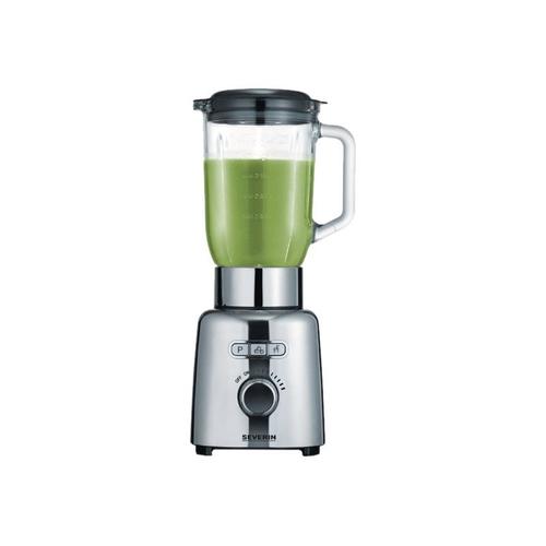 SEVERIN SM 3710 - Bol mixeur blender - 1.5 litres - 1 kWatt - noir/inox poli