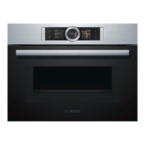 Bosch Serie 8 CMG676BS1 Four combiné Acier inoxydable