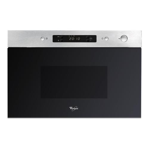 Whirlpool Impulsion AMW 490 IX - Four micro-ondes monofonction - intégrable - 22 litres - 750 Watt - acier inoxydable