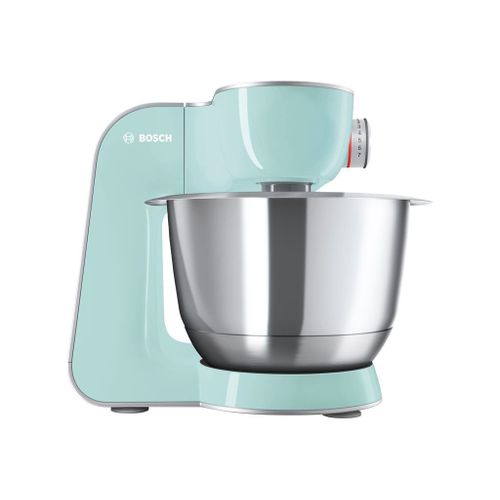 Bosch MUM5 CreationLine MUM58020 - Robot pâtissier - 1000 Watt - argent/turquoise menthe