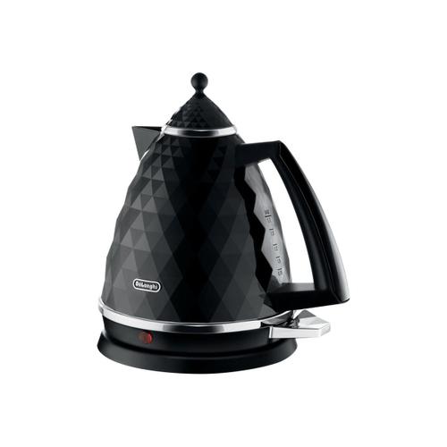 De'Longhi Brillante KBJ 2001.BK - Bouilloire - 1.7 litres - sans fil - 2 kWatt - noir