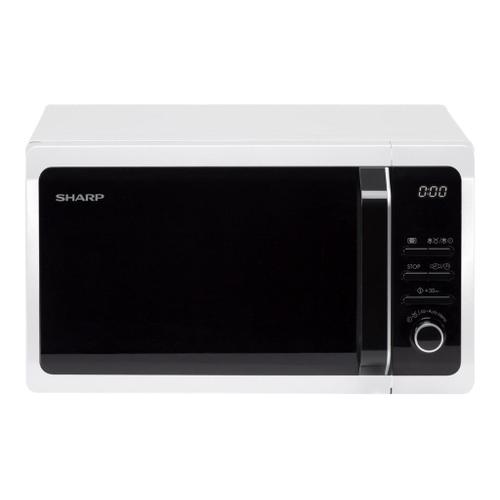 Sharp R243W - Four micro-ondes monofonction - pose libre - 20 litres - 800 Watt - blanc