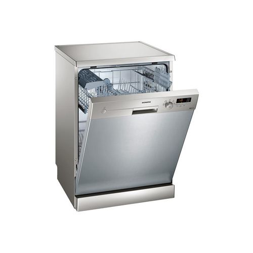 Siemens iQ100 SN215I02AE - Lave vaisselle Acier inoxydable/argent laqué - Pose libre - largeur : 60
