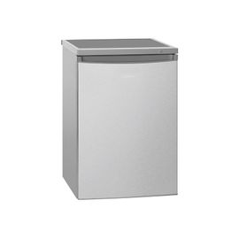 Réfrigérateur avec petit congélateur 120L inox Bomann KS 2184.1 inox